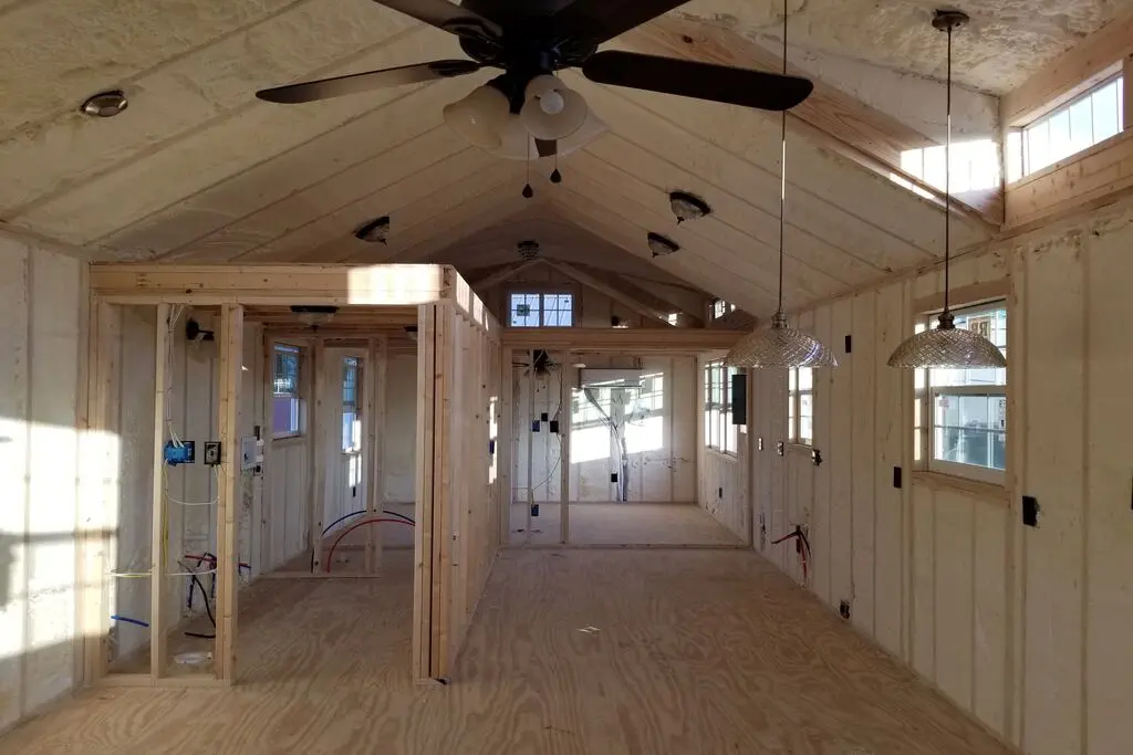 Partial Finished Tiny Home 4